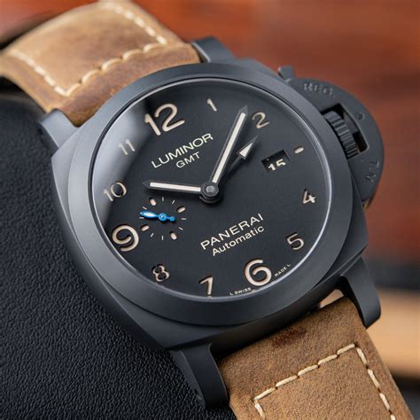 panerai tourbillon gmt ceramica|Panerai luminor 1950.